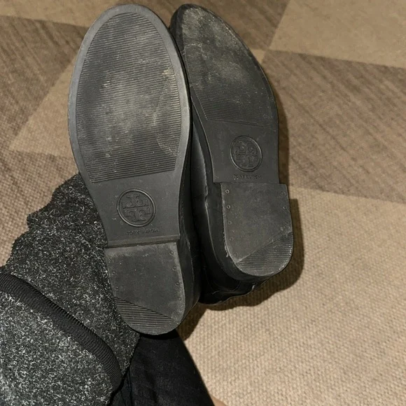 Tory Burch leather trim rain boots - Picture 5 of 5